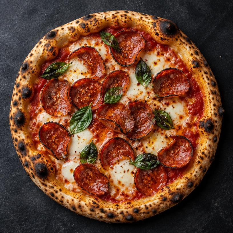 Wood-fired pizza from Bella Ciao
